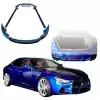 VSaero FRP WAL Body Kit 4pc for Maserati Ghibli 2013-2017 - Image 1