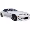 VSaero FRP VERT RIG Wide Body Front Bumper for Lexus SC300 1992-2000 - Image 7