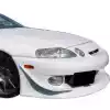 VSaero FRP VERT RIG Wide Body Front Bumper for Lexus SC300 1992-2000 - Image 9