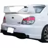 VSaero FRP MSPO Rear Bumper for Subaru Impreza WRX 2004-2007 - Image 1