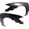 VSaero FRP YANA S13.5 Conversion Fenders (front) for Nissan 240SX 1989-1994 - Image 1