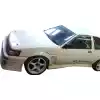 VSaero FRP DMA D1 Wide Body Fenders (front) 30mm for Toyota Corolla AE86 Levin 1984-1987 > 2/3dr - Image 24