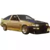 VSaero FRP DMA D1 Wide Body Fenders (front) 30mm for Toyota Corolla AE86 Levin 1984-1987 > 2/3dr - Image 32