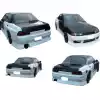 VSaero FRP CFAC Wide Body Fenders (rear) 4pc > Nissan Skyline R32 1990-1994 > 4dr Sedan - Image 41