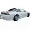 VSaero FRP SMAD Wide Body Fenders (front) 30mm for Nissan 240SX S14 1997-1998 - Image 25