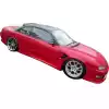 VSaero FRP SMAD Wide Body Fenders (front) 30mm for Nissan 240SX S14 1997-1998 - Image 2