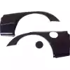 VSaero FRP RAME GT-AD Wide Body Fender Flares (rear) for Mazda RX-7 FD3S 1993-1997 - Image 3