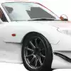 VSaero FRP RAME GT-AD Wide Body Fender Flares (front) for Mazda RX-7 FD3S 1993-1997 - Image 16