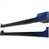 VSaero FRP JD Side Skirts for Infiniti Q45 Y33 Cima 1997-2001 - Image 16