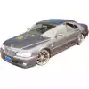 VSaero FRP JD Door Caps for Infiniti Q45 Y33 Cima 1997-2001 - Image 3