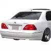 VSaero FRP JD Rear Bumper for Lexus LS430 UCF30 2001-2003 - Image 9