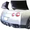 VSaero FRP CWE Rear Add-ons 2pc for Nissan GT-R GTR R35 2009-2012 - Image 1