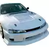 VSaero FRP BSPO Blister Wide Body Front Bumper for Nissan 240SX S14 1997-1998 - Image 6