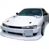 VSaero FRP BSPO Blister Wide Body Front Bumper for Nissan 240SX S14 1997-1998 - Image 8