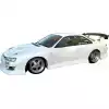 VSaero FRP BSPO Blister Wide Body Side Skirts 4pc for Nissan 240SX S14 1995-1998 - Image 16