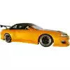 VSaero FRP BSPO Blister Wide Body Side Skirts 4pc for Nissan 240SX S14 1995-1998 - Image 4