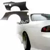 VSaero FRP BSPO Blister Wide Body Fenders (rear) for Nissan 240SX S14 1995-1998 - Image 18