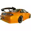 VSaero FRP BSPO Blister Wide Body Fenders (rear) for Nissan 240SX S14 1995-1998 - Image 2