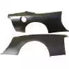 VSaero FRP BSPO Blister Wide Body Fenders (rear) for Nissan 240SX S14 1995-1998 - Image 3