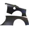 VSaero FRP BSPO Blister Wide Body Fenders (rear) for Nissan 240SX S14 1995-1998 - Image 5