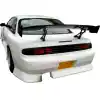 VSaero FRP BSPO Blister Wide Body Rear Bumper 3pc for Nissan 240SX S14 1995-1998 - Image 18