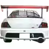 VSaero FRP VAR Rear Bumper for Mitsubishi Evolution EVO8 EVO9 CT9A 2003-2006 - Image 1