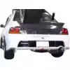 VSaero FRP VAR Rear Bumper for Mitsubishi Evolution EVO8 EVO9 CT9A 2003-2006 - Image 2