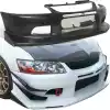 VSaero FRP VOLT 4pc Front Bumper for Mitsubishi Evolution EVO8 EVO9 CT9A 2003-2006 - Image 19