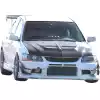 VSaero FRP VOLT 4pc Front Bumper for Mitsubishi Evolution EVO8 EVO9 CT9A 2003-2006 - Image 21