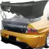 VSaero FRP VOLT Rear Bumper for Mitsubishi Evolution EVO8 EVO9 CT9A 2003-2006 - Image 1