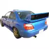 VSaero FRP LSPO WRC Rear Bumper for Subaru Impreza WRX 2004-2007 > 4dr Sedan - Image 14