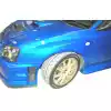 VSaero FRP LSPO WRC Wide Body Fenders (front) (new mold) for Subaru Impreza WRX 2004-2005 > 4/5dr - Image 27