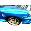 VSaero FRP LSPO WRC Wide Body Fenders (front) (new mold) for Subaru Impreza WRX 2004-2005 > 4/5dr - Image 2