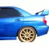 VSaero FRP LSPO WRC Wide Body Tapered Fender Flares (rear) 5pc for Subaru Impreza WRX 2002-2007 > 4dr Sedan - Image 42