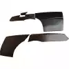 VSaero FRP LSPO WRC Wide Body Tapered Fender Flares (rear) 5pc for Subaru Impreza WRX 2002-2007 > 4dr Sedan - Image 2