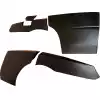 VSaero FRP LSPO WRC Wide Body Tapered Fender Flares (rear) 5pc for Subaru Impreza WRX 2002-2007 > 4dr Sedan - Image 5