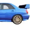 VSaero FRP LSPO WRC Wide Body Tapered Fender Flares (rear) 5pc for Subaru Impreza WRX 2002-2007 > 4dr Sedan - Image 12