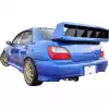 VSaero FRP LSPO WRC Wide Body Tapered Fender Flares (rear) 5pc for Subaru Impreza WRX 2002-2007 > 4dr Sedan - Image 15