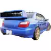 VSaero FRP LSPO WRC Wide Body Tapered Fender Flares (rear) 5pc for Subaru Impreza WRX 2002-2007 > 4dr Sedan - Image 16