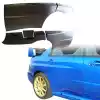 VSaero FRP LSPO WRC Wide Body XL Fenders (rear) 5pc 50mm for Subaru Impreza WRX 2002-2007 > 4dr - Image 1