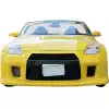 VSaero FRP WSPO Front Bumper for Nissan 350Z Z33 2003-2008 - Image 3