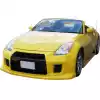 VSaero FRP WSPO Front Bumper for Nissan 350Z Z33 2003-2008 - Image 4