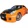 VSaero FRP WSPO Front Bumper for Nissan 350Z Z33 2003-2008 - Image 8