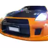 VSaero FRP WSPO Front Bumper for Nissan 350Z Z33 2003-2008 - Image 9