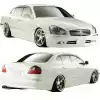 VSaero FRP JD Body Kit 4pc for Infiniti Q45 F50 Cima 2002-2004 - Image 2