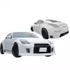 VSaero FRP WSPO Body Kit 4pc for Nissan 350Z Z33 2003-2008 - Image 3