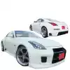 VSaero FRP WSPO Body Kit 4pc for Nissan 350Z Z33 2003-2008 - Image 4