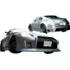 VSaero FRP WSPO Body Kit 4pc for Nissan 350Z Z33 2003-2008 - Image 5