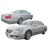 VSaero FRP WAL Body Kit 4pc for Infiniti Q45 F50 Cima 2002-2004 - Image 2