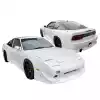 VSaero FRP VERT RIG Wide Body Kit 8pc for Nissan 240SX 1989-1994 > 3dr - Image 5